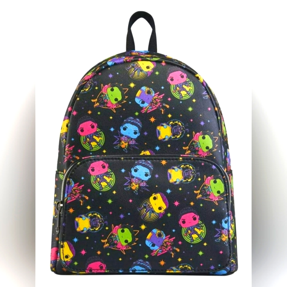 Funko Marvel Woman Neon Print 11.5" Mini Backpack